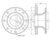 ST-TEMPLIN 03.110.4020.130 Brake Disc